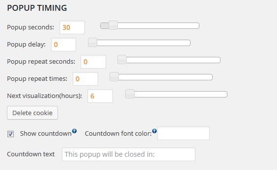 POPUP-timing-settings